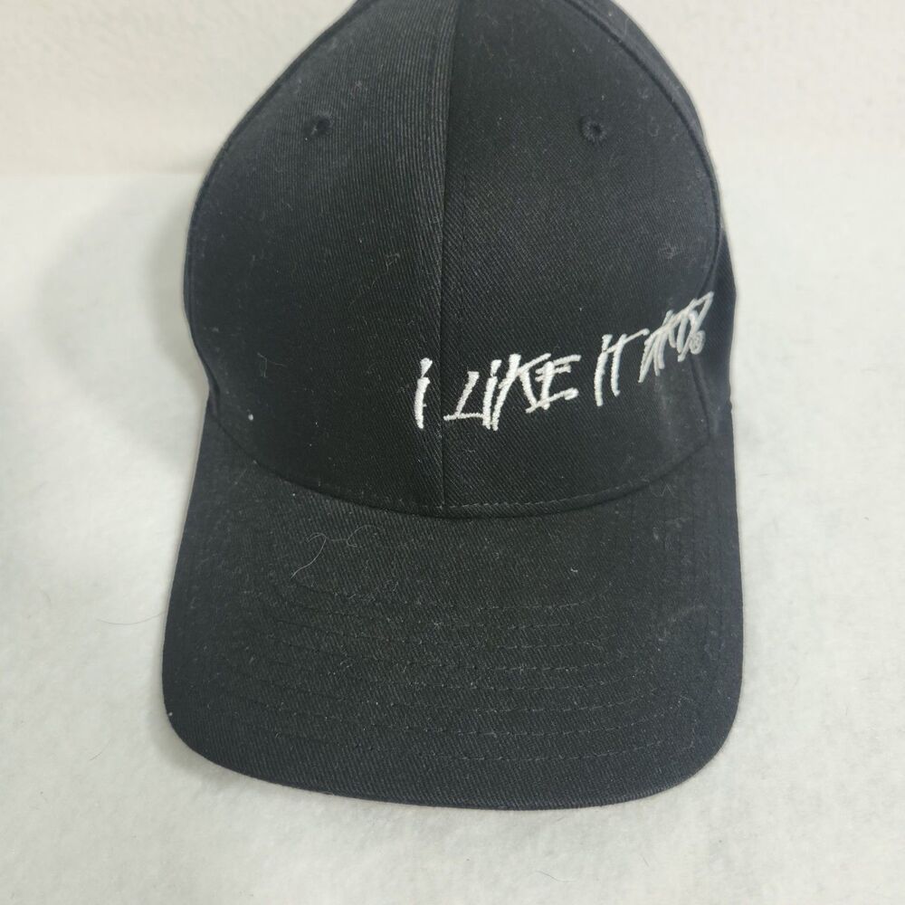 "I Like It Dirty" Flex Fit Basball Hat Ridin Dirty Black Size L/XL